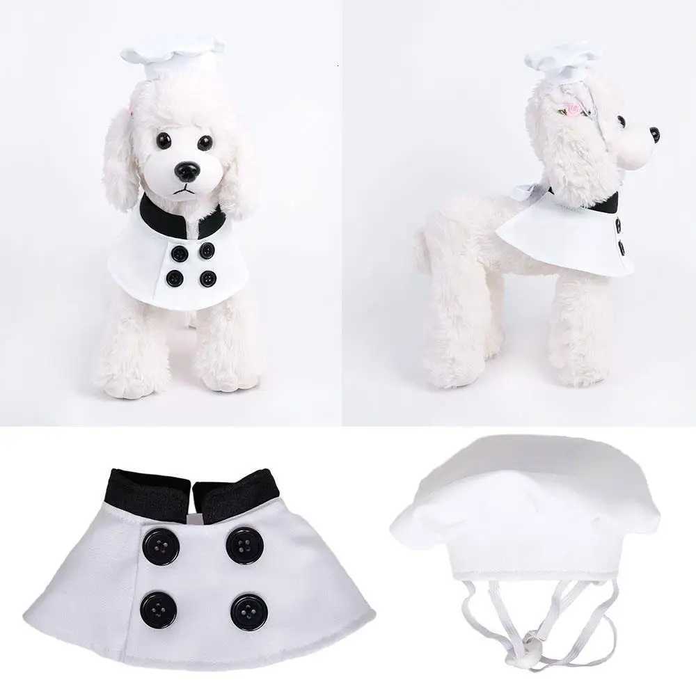 Dog Chef Costume Festive Yard Duck Chef Outfits Cat Dog Halloween Costumes Pet Chef Hat Cute Scarf Set Washable Porch Clothes XJ250813