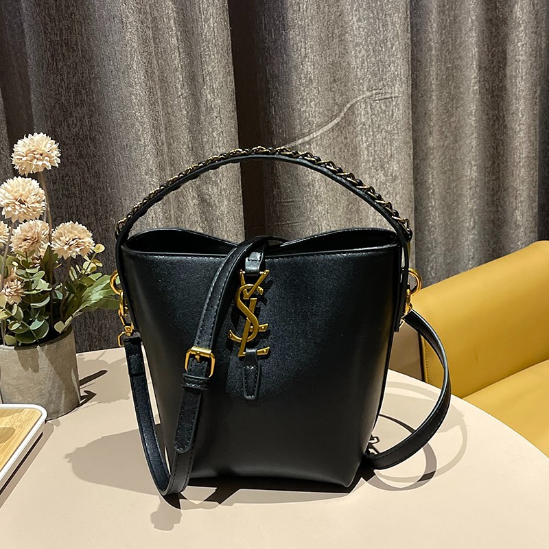 Designer bag free shipping hot Light luxury outdoor bucket bag simple and versatile casual crossbody bag