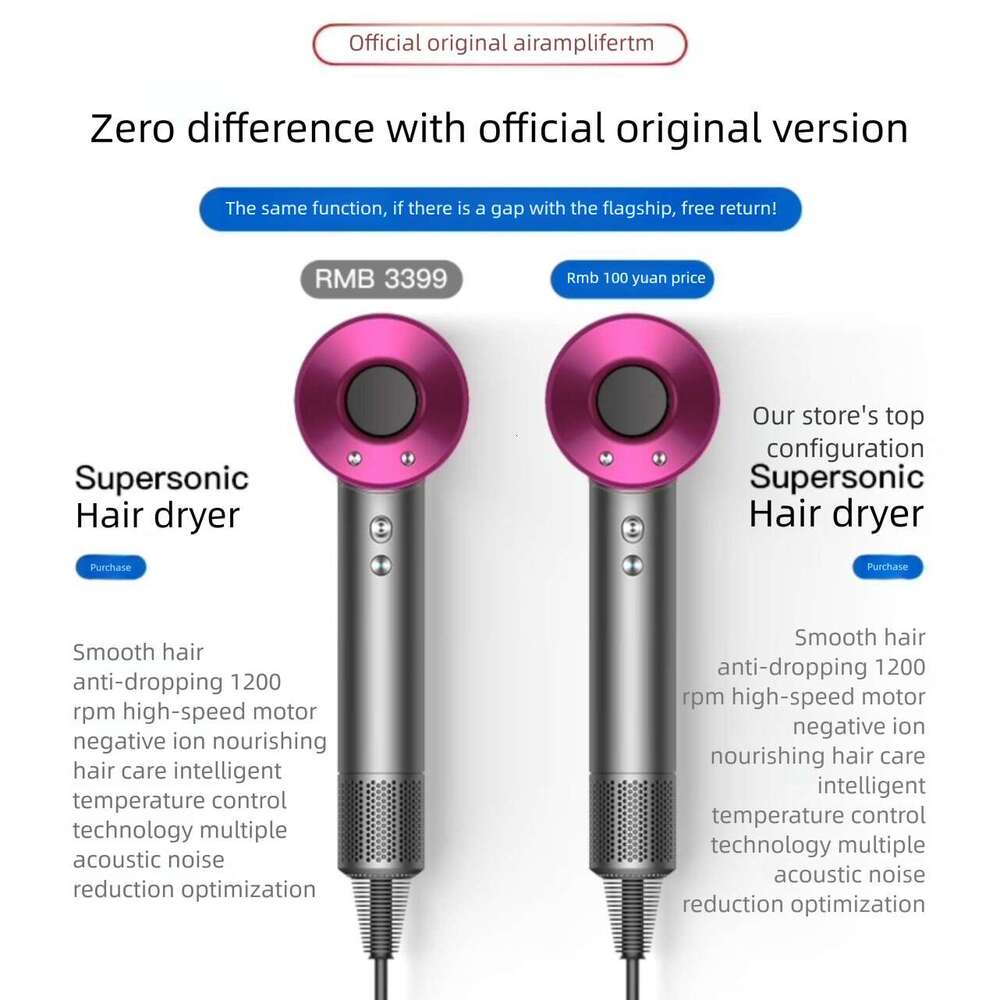 Huaqiangbei Mousen Same Style Dryer Negative Ion Hair Care High Power Quick Dry Hairdryer