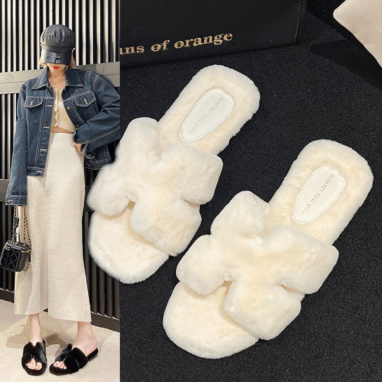 Free Shipping 2025 Autumn Winter Designer New Women Cotton Slippers Indoor Outdoor Comfortable Versatile Warm Slipper Multiple Color Options Available