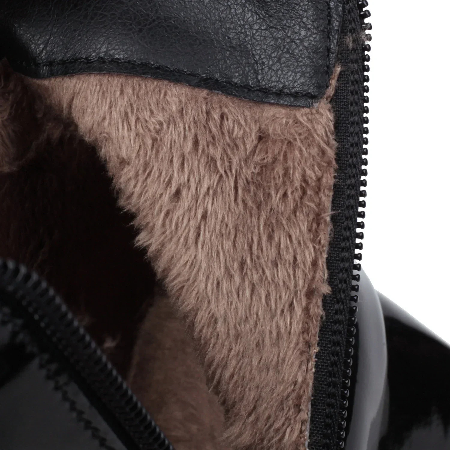 Glossy Patent Leather Ankle Boots Women High Block Heels Red Blue Black Party Dress Lady Winter Square Toe Platform Short Boots 250812