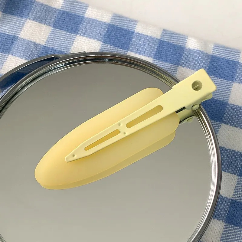 2pc/lot Colorful Seamless Hairpin Professional Styling Hairdressing Makeup Tools Traceless Hair Clips For Women Girls Headwear 250812