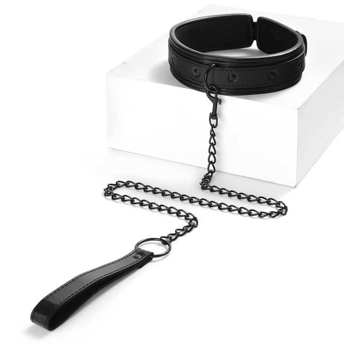 Adult Erotic BDSM Toys Couples Neck To Wrist Bondage Set Reverse Back Handcuffs Couples Sex Toys Slave Role Play Sexy Toys Gay XJ250813