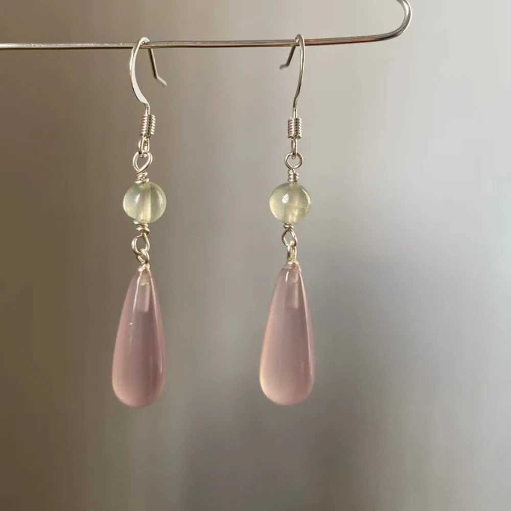 Vintage Water Drop Earrings Chinese Style Electroplating Hanfu Earrings Plating Geometric Butterfly Flower Earrings Y250812