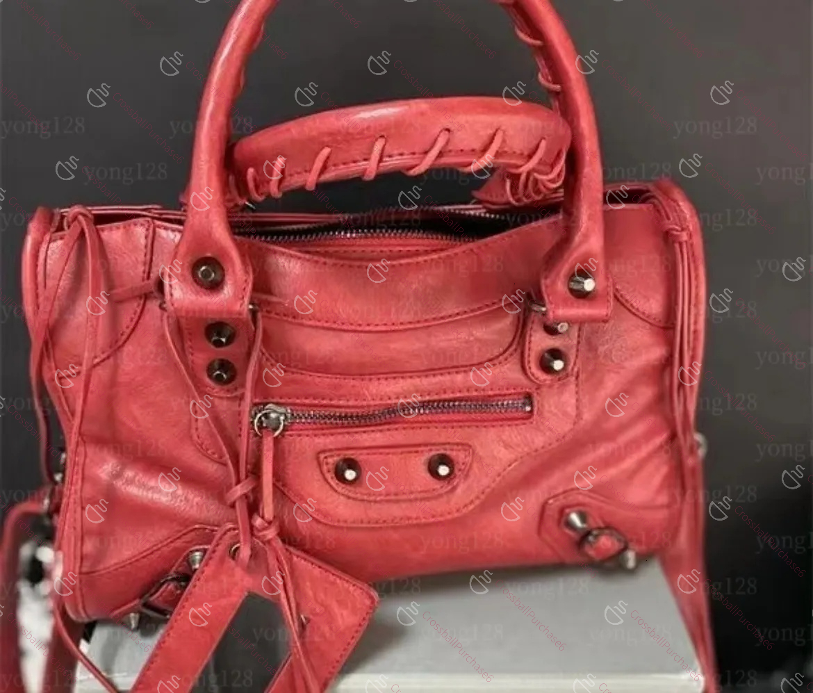 designer bag Le city tote Vintage Tassel Lady Real Leather handbag Designer Purse Shoulder Crossbody Motorcycle Bag
