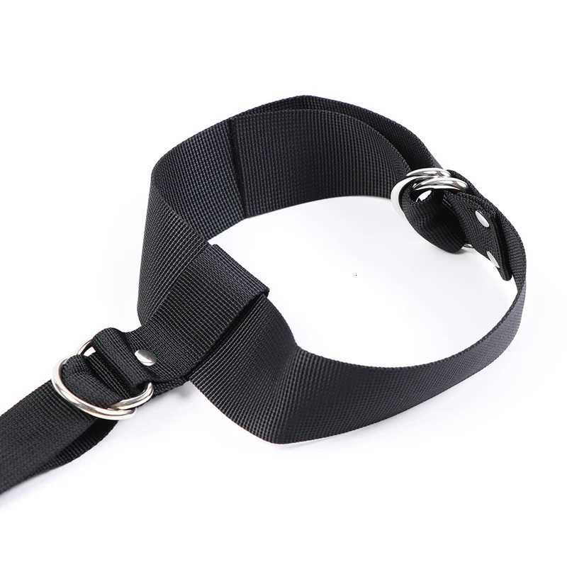 Black Nylon Bdsm Collar Reverse Handcuffs Bdsm Bondage Set Sex Toys For Couples Slave Restraints Set Sex Shop XJ250813