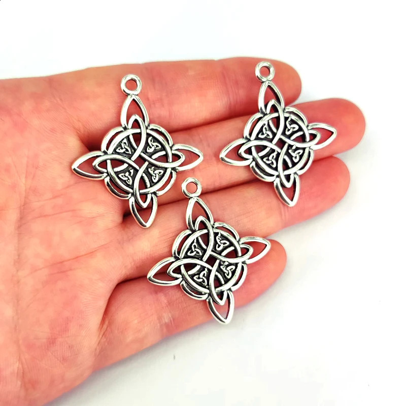 50pcs Witch Celtic Knot pendant charm for women DIY 250807