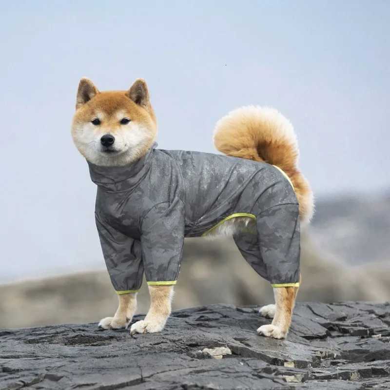 Dog Stormtrooper Jacket Waterproof Reflective Raincoat Outdoor Pet Four-Legged Thin Dog Raincoat Suitable for Outdoor UseXJ250813