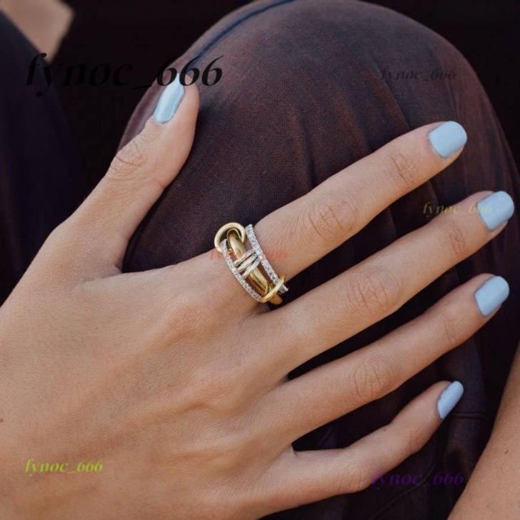 Band Stackable Rings Non Tarnish 18k Gold Plated Stainless Steel Cubic Moissanite Rings Silver Gold Stack Rings for Men Women