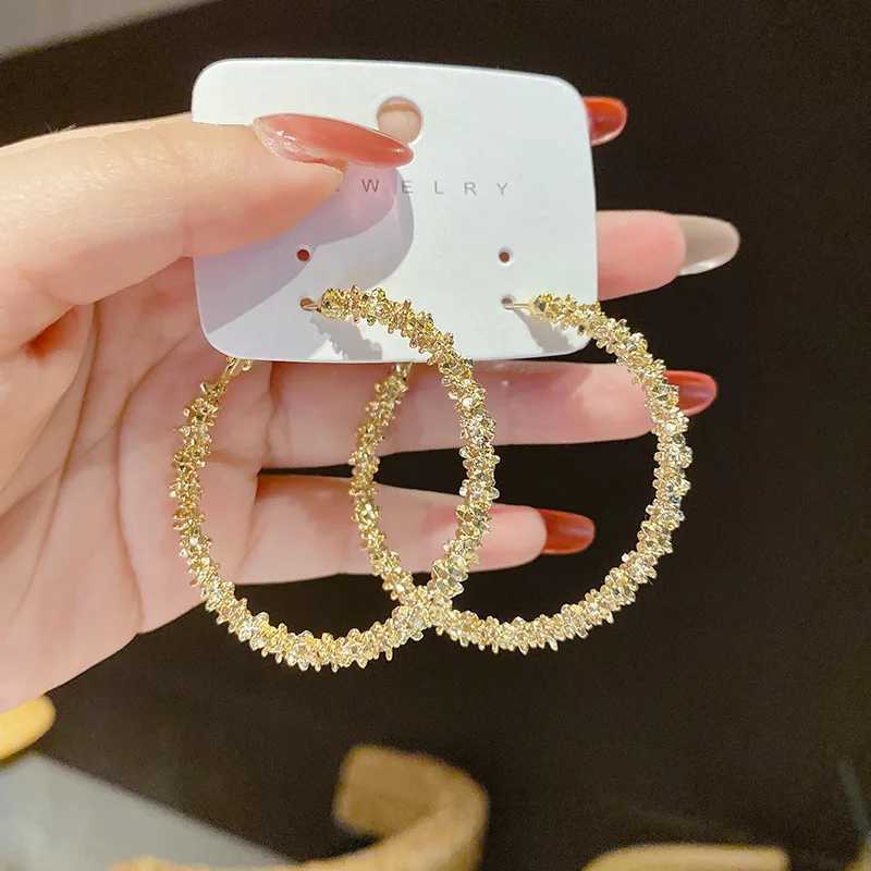 2023 New Fashion Trend Unique Design Elegant Delicate Geometric Round Earrings For Women Jewelry Wedding Party Premium Gifts Y250812