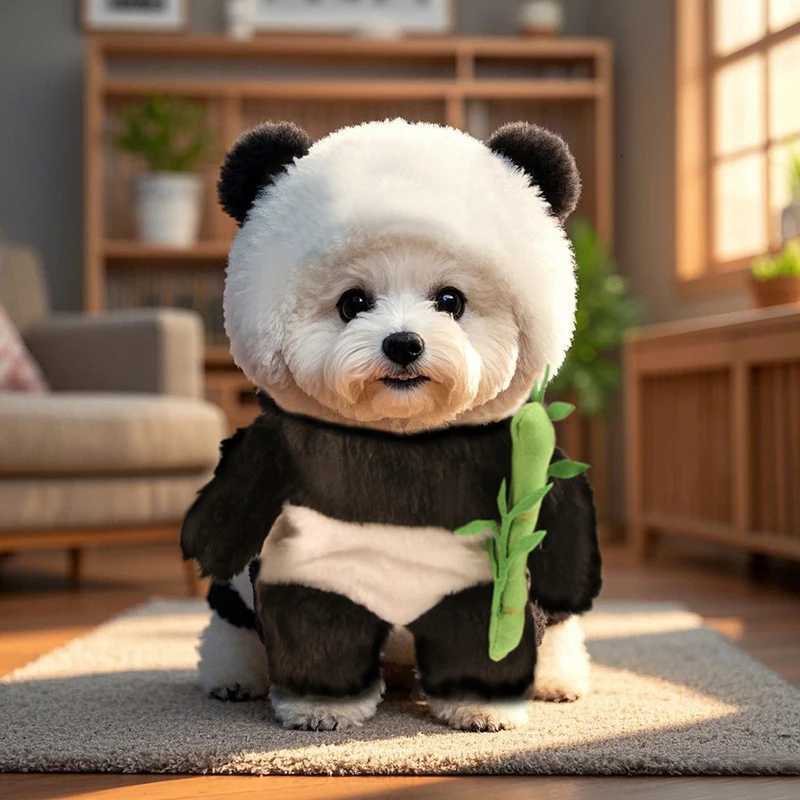 Pet Funny Transformation Clothing Small Medium Dog Role-playing Clothes Cute Interesting Puppy Apparel Designer Panda Costume XJ250813