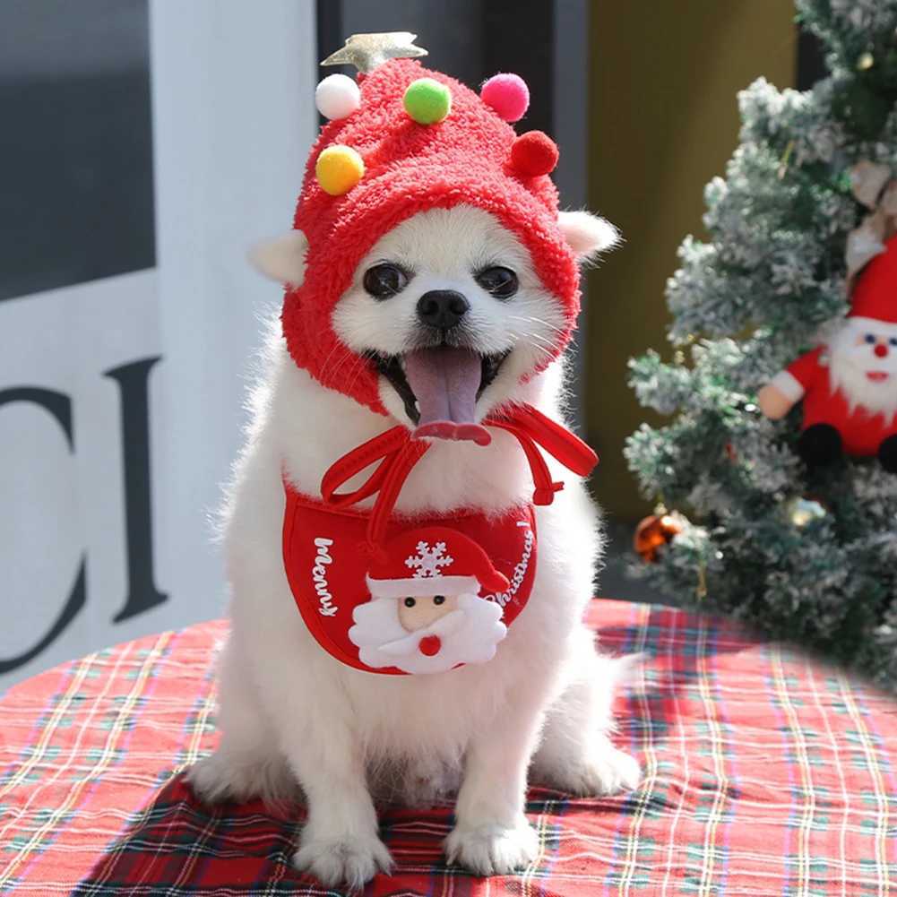 Christmas Cat Dog Headband for Autumn Winter Kitten Puppy Dress Up Pet Accessory XJ250813