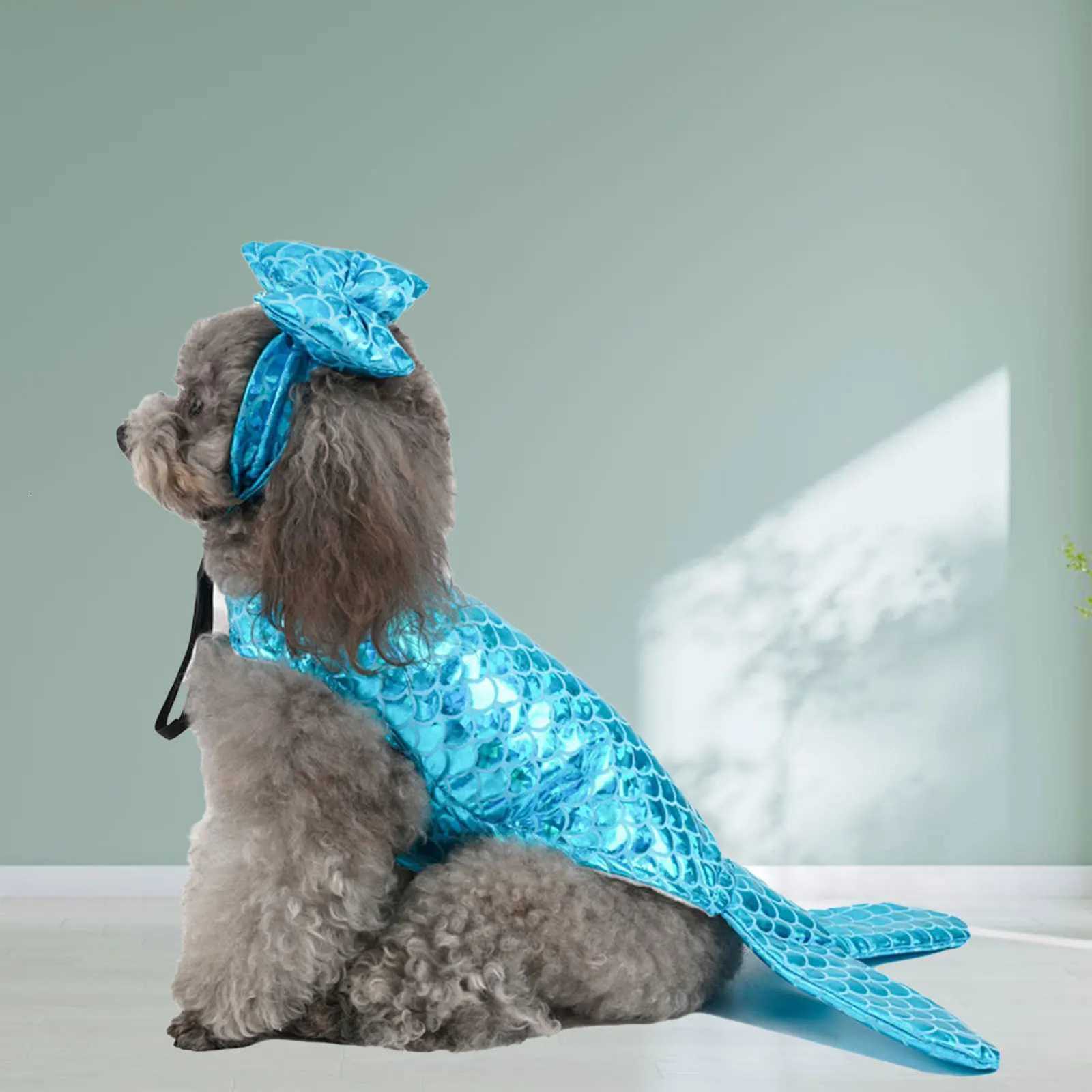 Mermaids Dog Costume Personalized Funny Dog Costumes Cosplay Novelty Delicate Dog Clothes For Small Medium Large Dogs Pet XJ250813