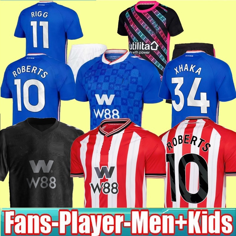 3XL 4XL SUNDERLAND 24 25 26 Retro Remix Matchday Soccer Jerseys BELLINGHAM STEWART SIMMS ROBERTS CLARKE Home Away Third 2025 Football Shirt PRITCHARD Men Kids Kit