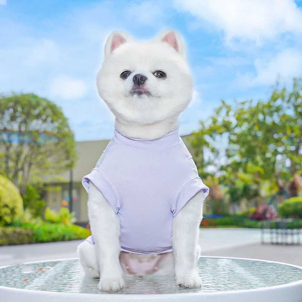 Summer Cooling Dog Vest Small Dog Clothes Sport Puppy Costume Chihuahua Bichon Yorkie Doggy T-Shirts Pet Mesh Sunscreen Clothing XJ250813