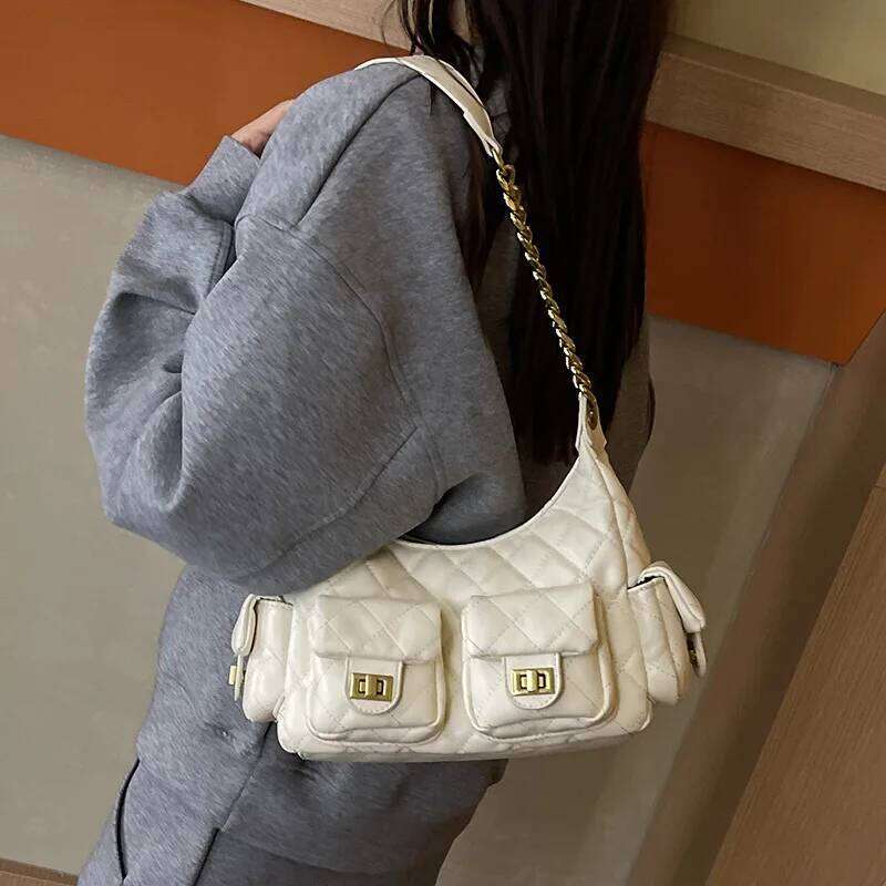 Hot Selling Spring New Women's Large Capacity Commuter Tote - Simple Personalized Design, Ideal Shoulder & Casual Messenger Bag Designer Bags