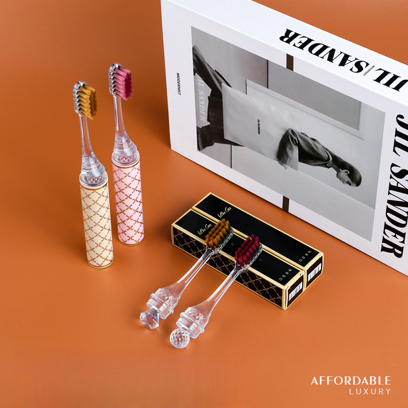Gift Box High-end Lipstick Soft Bristle Premium Toothbrush Home Travel Postpartum Individually Packaged Gum Care ddmythur