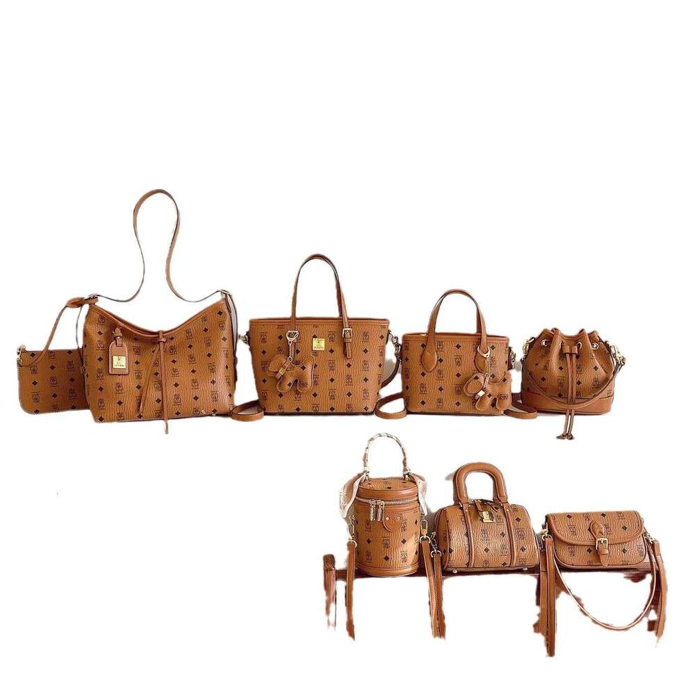 Gutiko Trendy Bags for Women This Year Versatile Bear New Fashion Crossbody Women's Handheld Bucket Bag