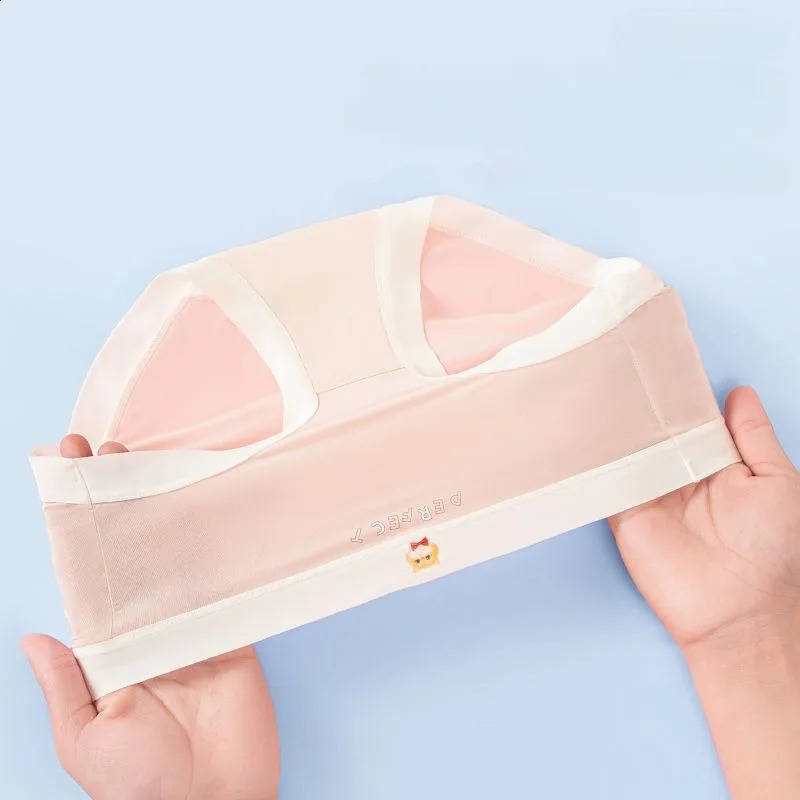 4PCS Girls Cool Breathable Panties Kid Comfort Antibacterial Panty Solid Thin Briefs 3y Young Child Clothes Baby Cute Underwear 250812