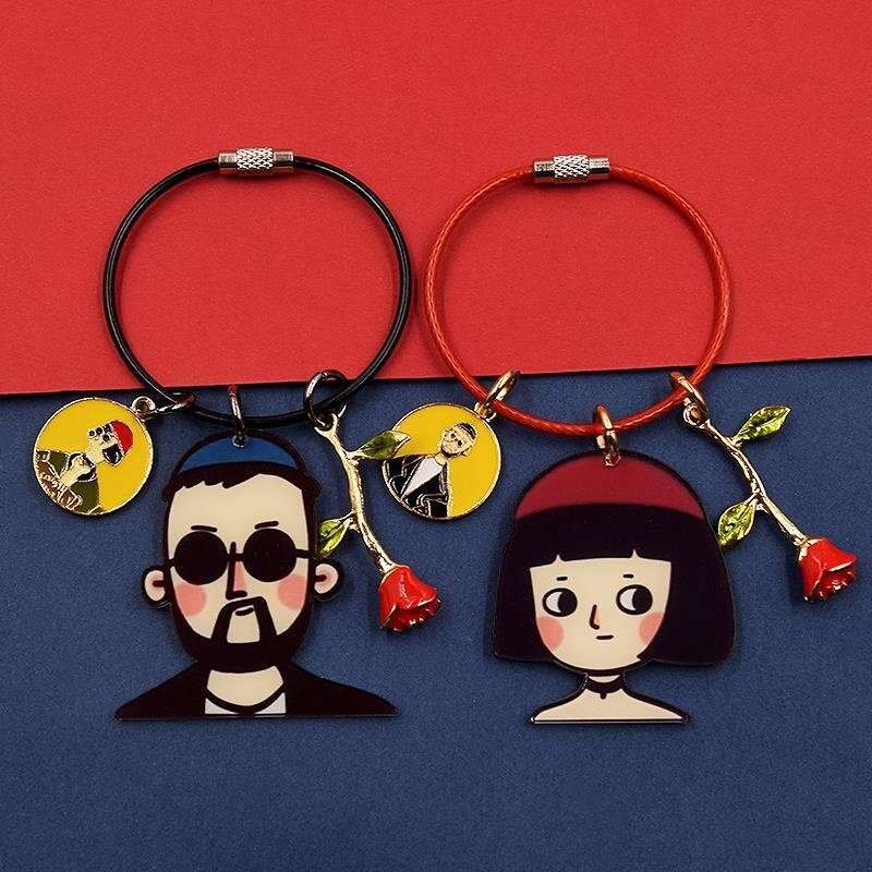 This Killer Is Not So Cold Keychain Couple Pair Simple Bag Ins Trend Backpack Pendant Decoration