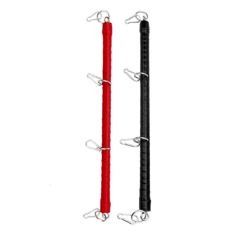 Stainless Steel Metal Adjustable Spreader Bar Bondage Set Unisex Hogtie Hand Ankle Cuffs Fetish BDSM Restraints Shackles Sex Toy W250813