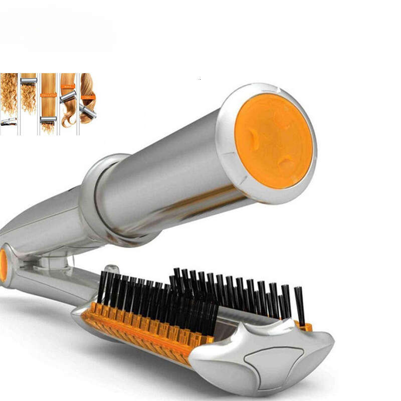 Iron In Hair Straightener And Curler Dual Use Tool Automatic Curling Wand