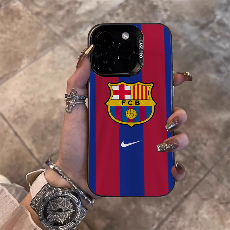 Themed Phone Case for Barcelona Fans - Compatible with iPhone 11-16 Series