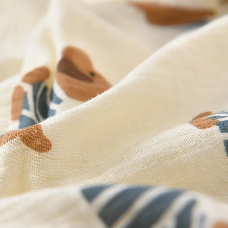 Babys Summer Gauze Overall Baby Romper Clothing with Hat Sweater Vest Bodysuit born Thin Cotton Jumpsuit Clothes 250812