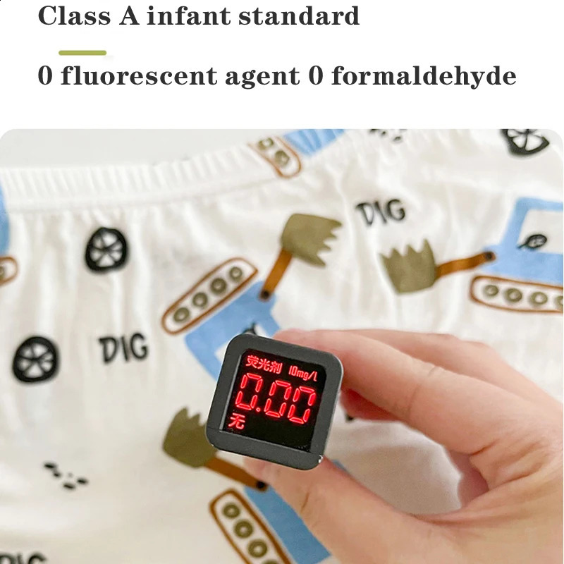 4 PairsLot Modal ChildrenS Underwear Cartoon Puppy Boys And Girls Panties Breathable Kids Underpants 250812