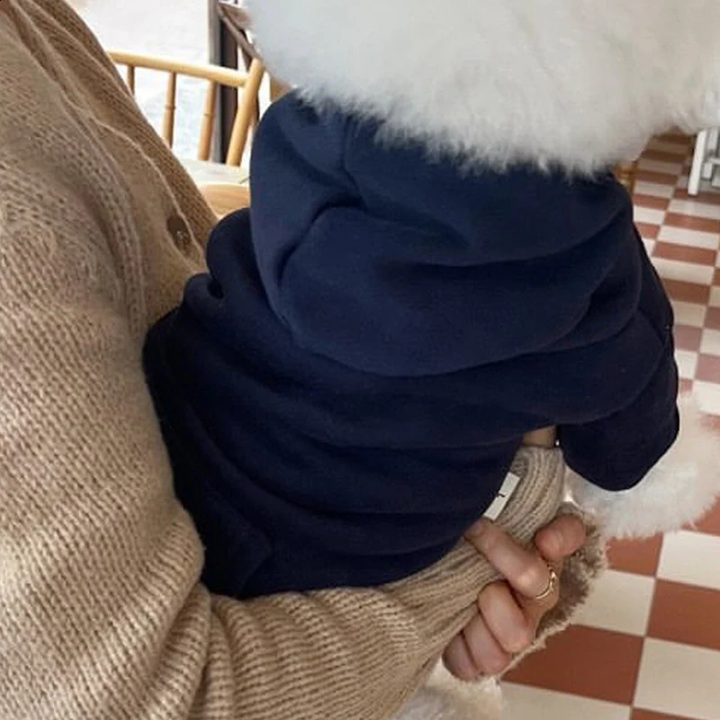 Warm Dog Hoodies Soft Fleece Pet Clothes for Small Medium Dogs Comfortable Puppy Clothes Yorkshire Chihuahua Costumes Pet Supply 250806