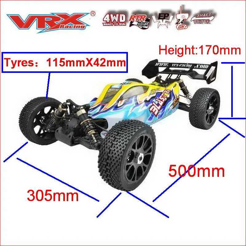 Hot Sale VRX RACING RH815 Brushed 4WD RTR 1/8 Electric Big Kids Rc Car Radio Control Toy for Children Z250813