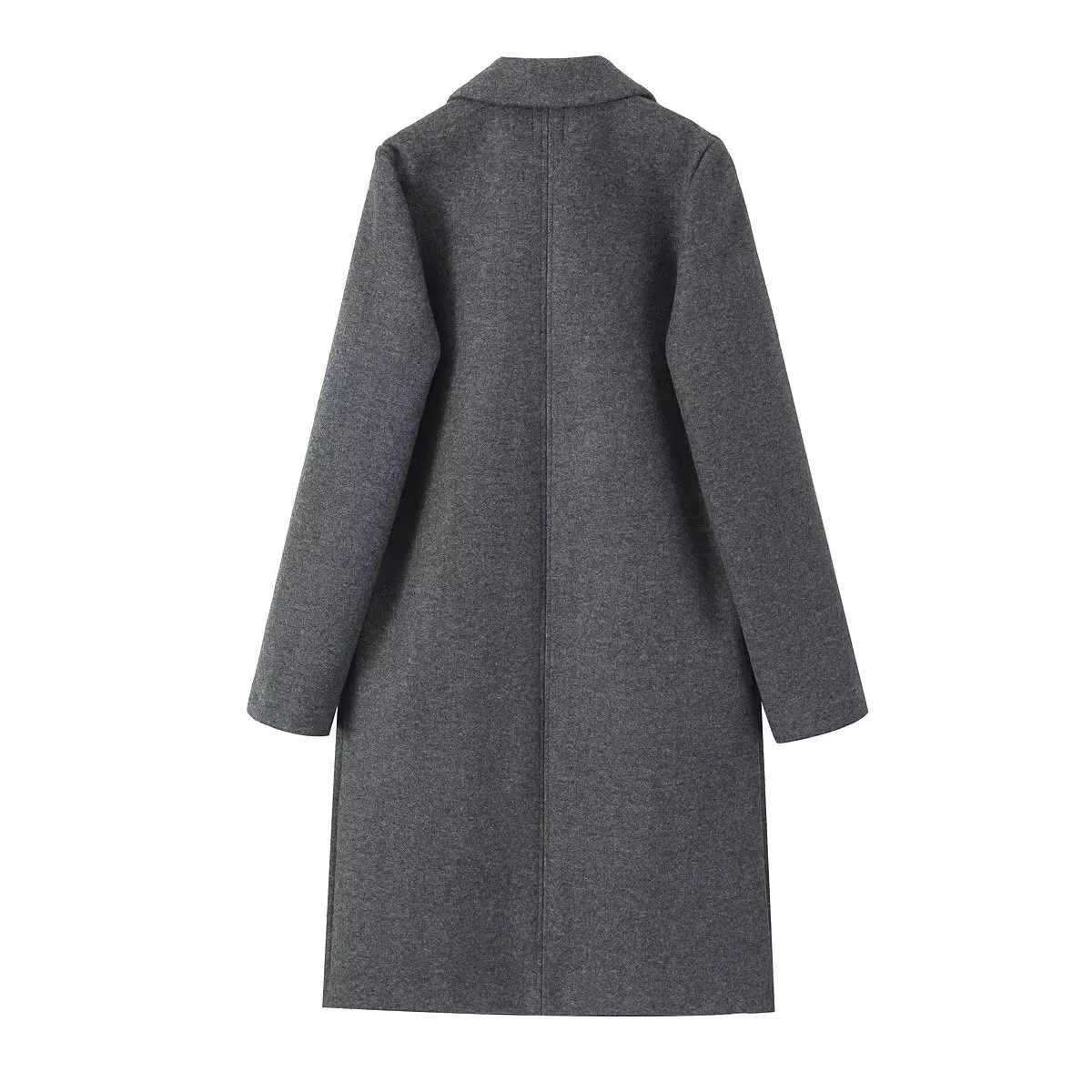 RARF Womens Wear New European Style Womens Wear New Fashion Casual Temperament Simple Cloth Coat Wool Coat Z250813