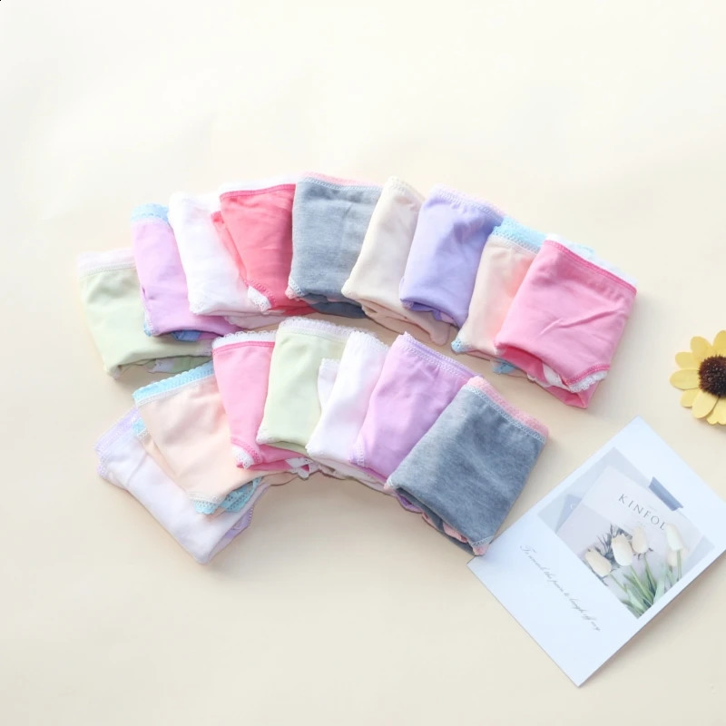 12PC Winter Cotton Girls Boys Underwear Kids Briefs Childrens Clothes Panties 212Y 250812