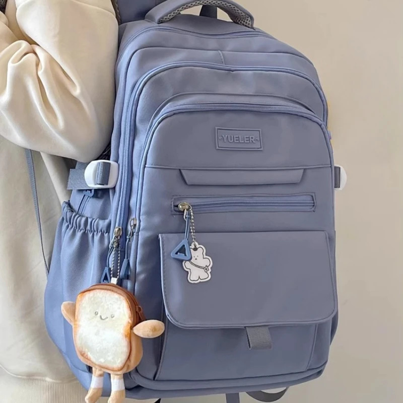 Women Students Casual Simple Schoolbags All Match High-capacity Laptop Bags Y2k Aesthetic Streetwear Backpacks Japanese Fashion 250809