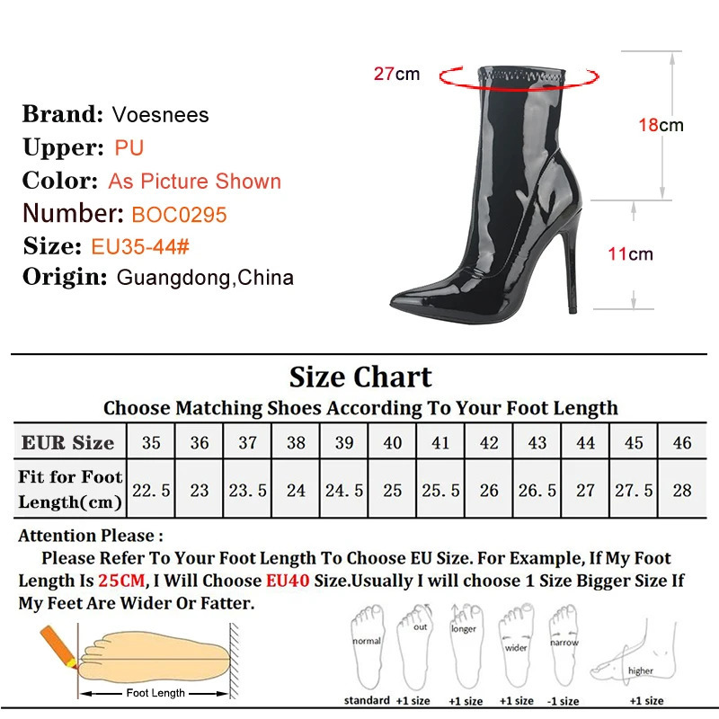 10CM Red Women Ankle Boots Side Zipper Thin Heels Short Boot Glossy Patent Leather High Heels Office Autumn Shoes Woman Footwear 250812