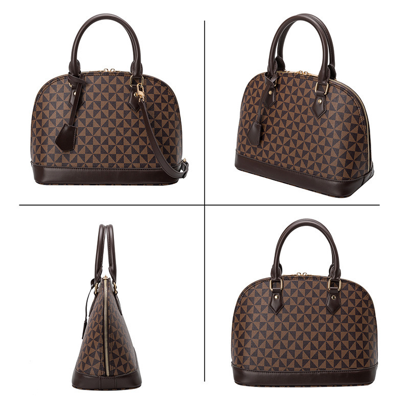New Foreign Trade Handbag European and American Retro trend Large Capacity Women s Printed Shoulder Bag Designer Bag Crossbody Bag