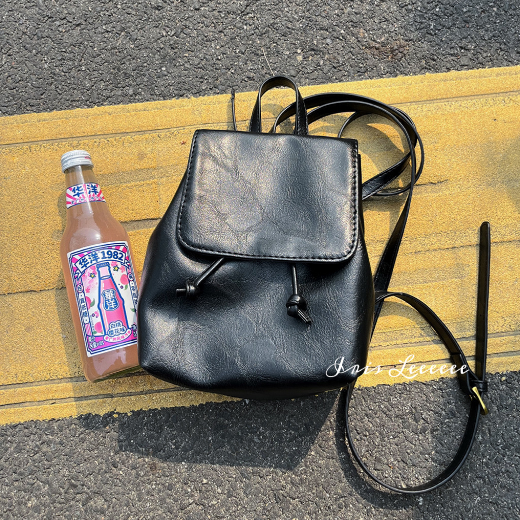 2023 Korean Style Backpack for College Students, Versatile Artistic Backpack, Compact Brown Casual Durable Small Bag ddmymarket