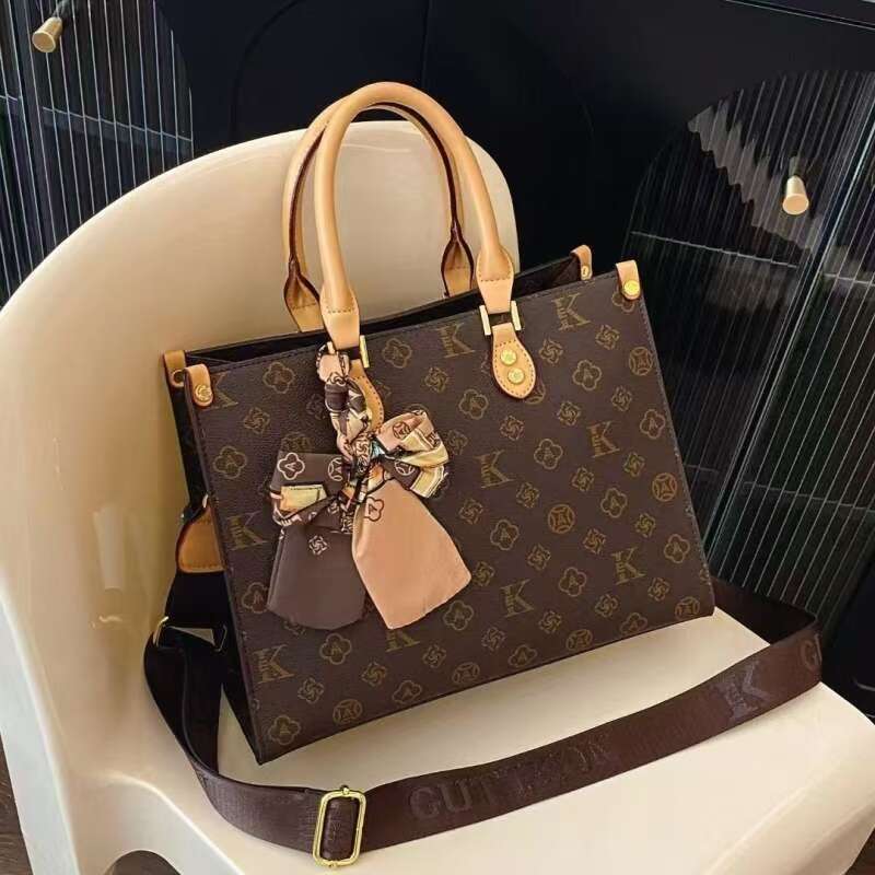 Gutiko Quality Light Luxury New Style Elegant High-End Fashion Printed Versatile Single Shoulder Crossbody Large Capacity Commuter Bag