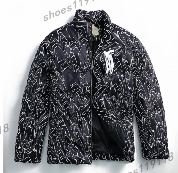 Men Down Jackets Parkas Black Puffer Jacket Hooded Casual Outdoor Winter Warm Luxury Jakcet Thickened Zipper Khaki Short Designer Coats Size M-4XL