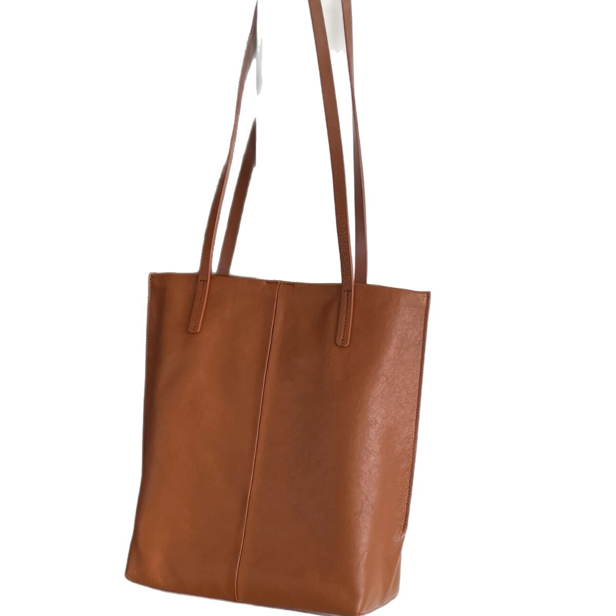 Designer Women's Genuine Leather Handbag 2025 New Vegetable Basket Handheld Bucket Bag