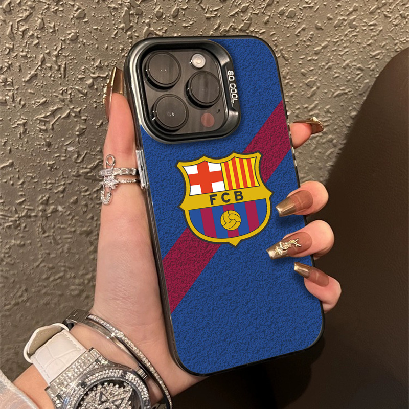 Themed Phone Case for Barcelona Fans - Compatible with iPhone 11-16 Series