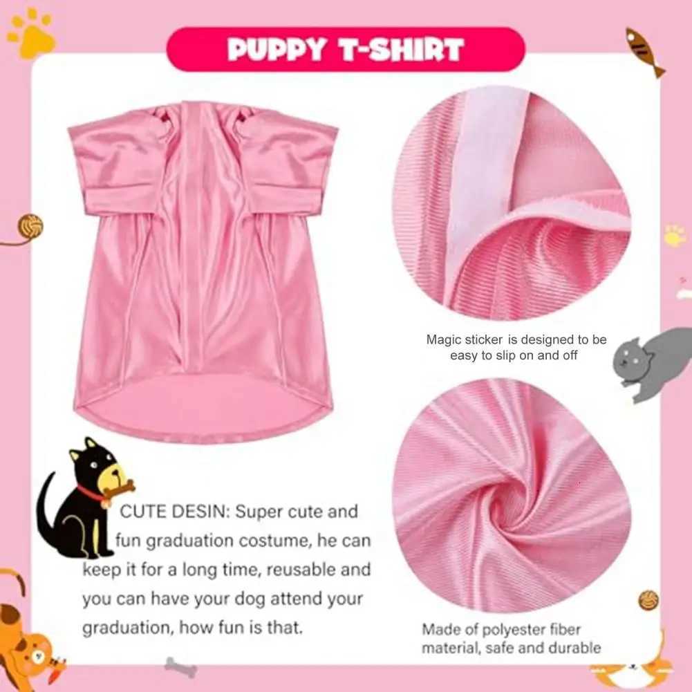 Dog Graduation Gown Pet Graduation Costume Set for Dogs Cats 2025 Cap Gown with Tassel Washable Holiday for Graduation for Dogs XJ250813