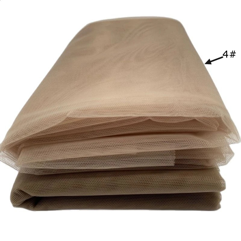 1 yard Invisible Lace Net for Wig Making Korean lace HD-300 4# Wig Making Net Hair Net 250812