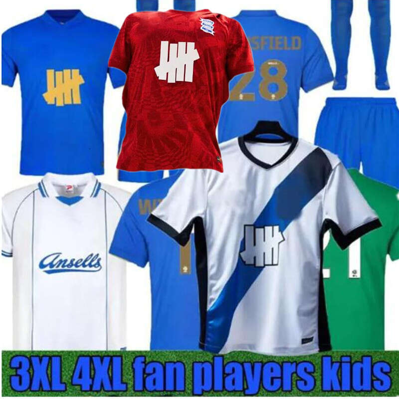 25 26 Birmingham soccer jerseys City 150-Year Anniversary 2025 2026 84 85 retro home Camisetas KLARER HANSSON WRIGHT DYKES WILLUMSSON Stansfield football shirt kids