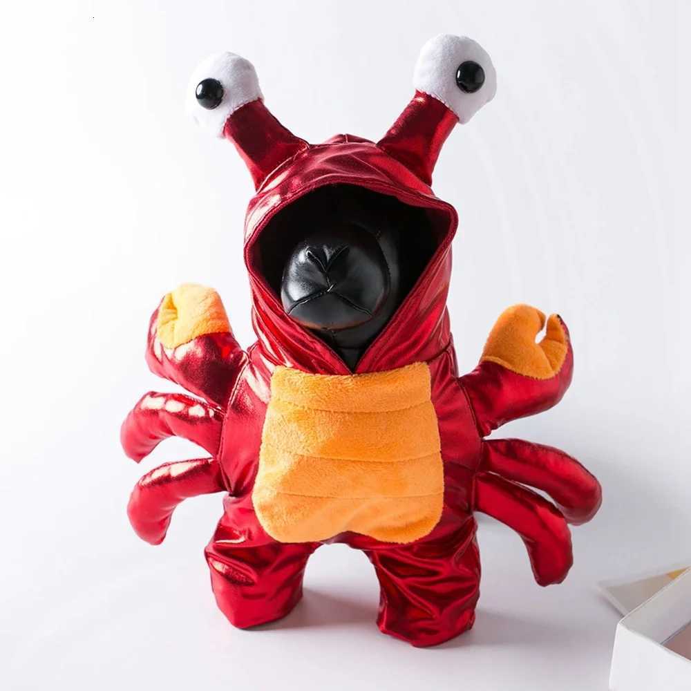 Halloween Dog Clothes Cosplay Halloween Unique Exclusive Two-Legged for Small Dog/Cat Funny Red Crab Costume XJ250813