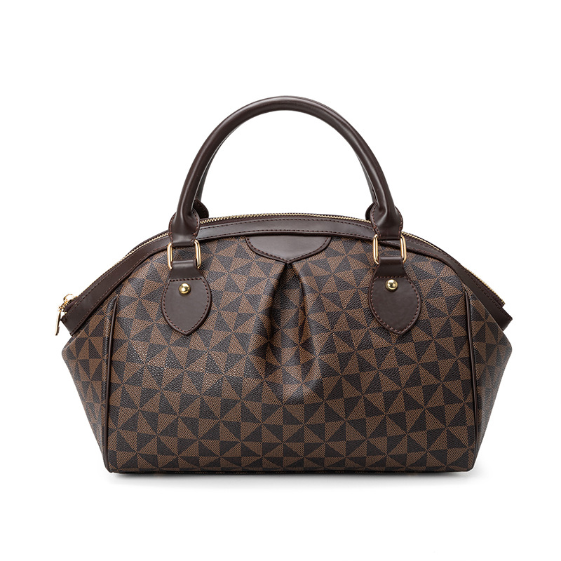 Free shipping, classic and fashionable shell bag for women, 2025 new style, European and American retro, simple and portable crossbody bag, underarm handbag