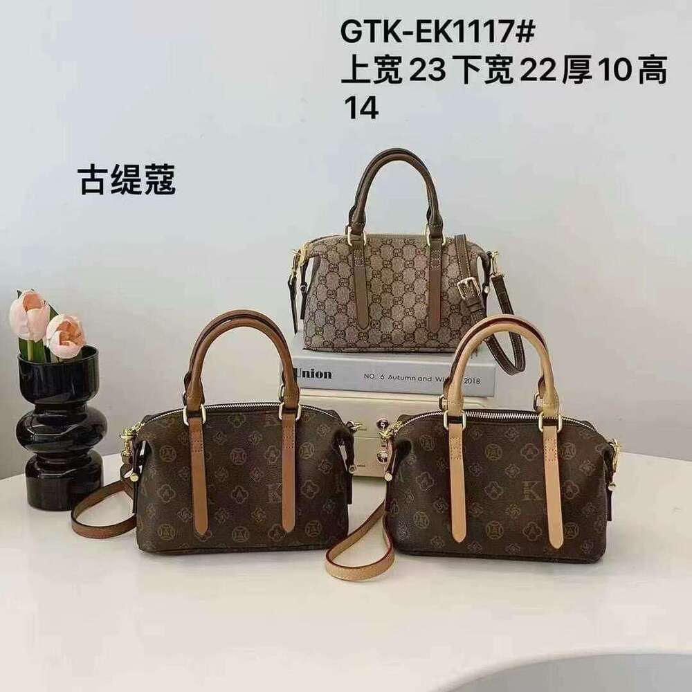 Gutiko Single Shoulder Crossbody Light Luxury Niche Printed Underarm Small Square Bag Fashion 2025 New Handbag