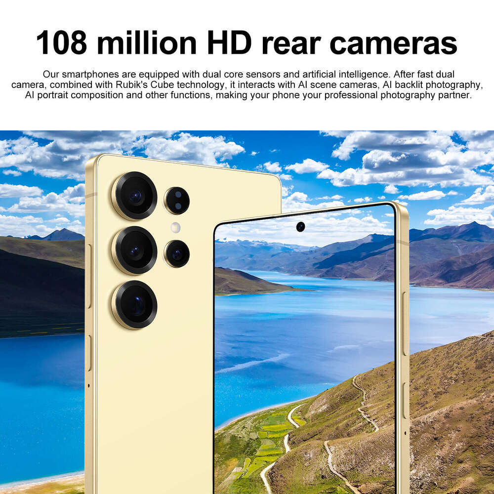 Android 1TB Phone S25 Ultra 5g Samsung 108mp Rear Camera Smartphone