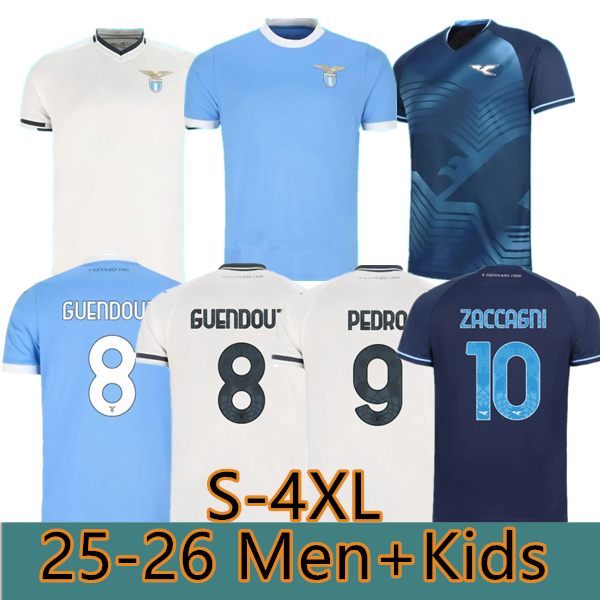 3XL 4XL25-26 Lazio soccer Jerseys maglie 10th Anniversary IMMOBILE BERISHA BASTOS SERGEJ LULIC LUCAS ZACCAGNI LUIS HOME 2024 2025 football shirts mens kids kits