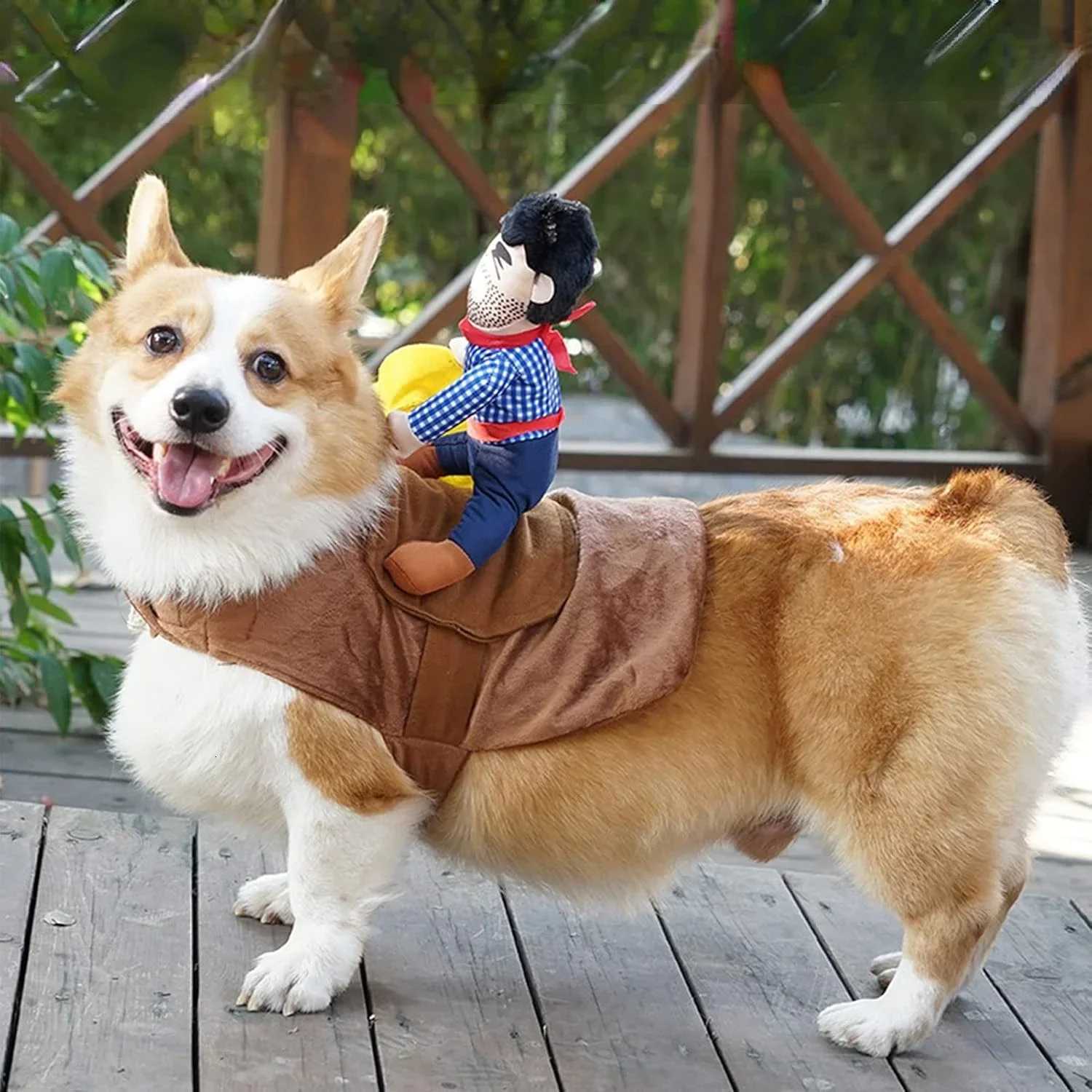 Dog Clothes Funny Cosplay Halloween Costume Puppy Kitty Cowboy Outfit Santa Claus Snowman Creative Pet Novelty Party ClothesXJ250813